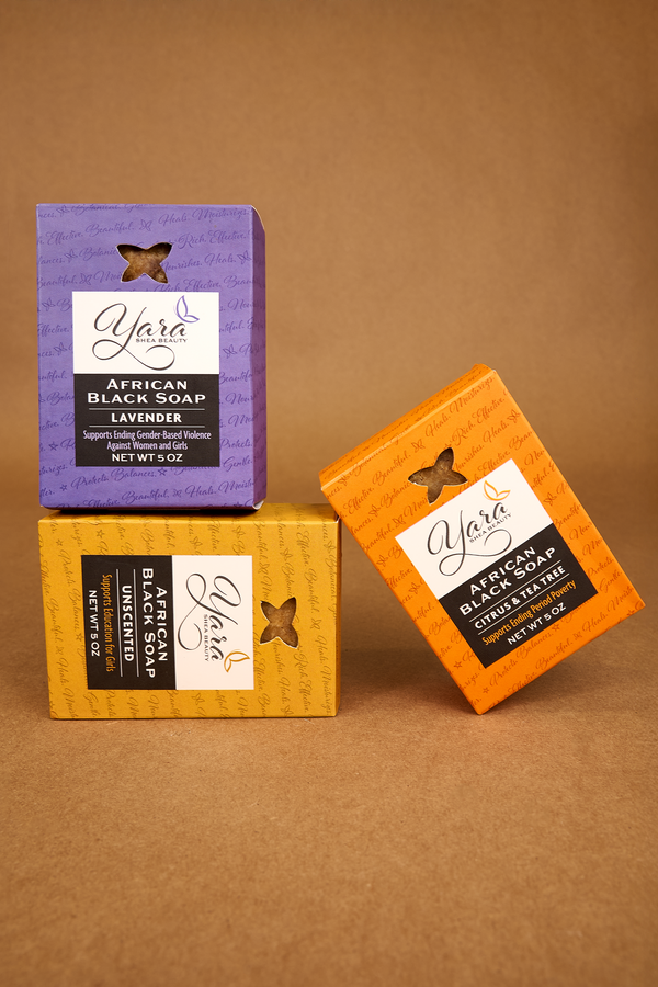 African Black Soap Bar Bundle