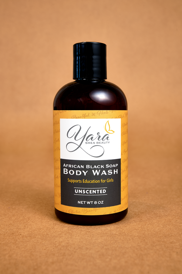 African Black Soap Body Wash Unscented