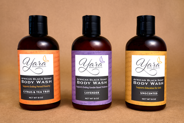 African Black Soap Body Wash Bundle