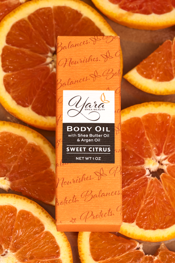 Shea Butter Body Oil – Sweet Citrus